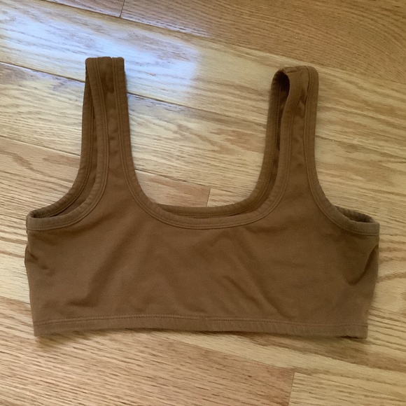 ARQ Wide Strap Bra in Toffee - Picture 1 of 6